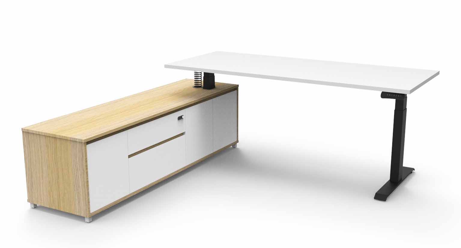 Boost+ Height Adjustable Executive Desk